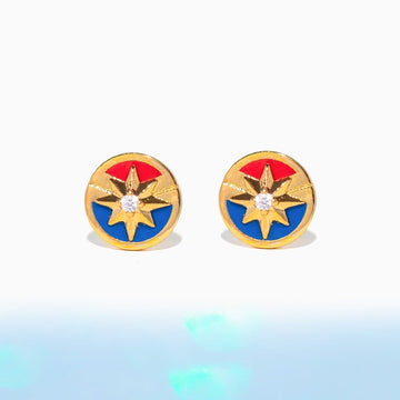 Marvel's Captain Marvel Küpe