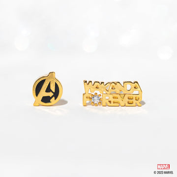 Marvel’s Black Panther Wakanda Forever Küpe