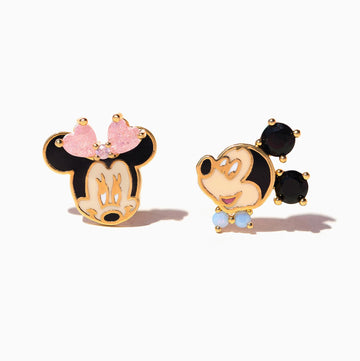 Disney Mickey Mouse & Minnie Mouse Küpe