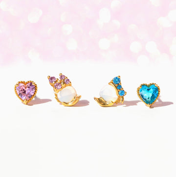 Disney Donald ve Daisy Duck Küpe Seti