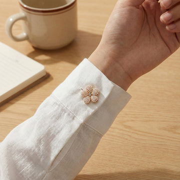 İnci Çiçeği Düğme Kapağı