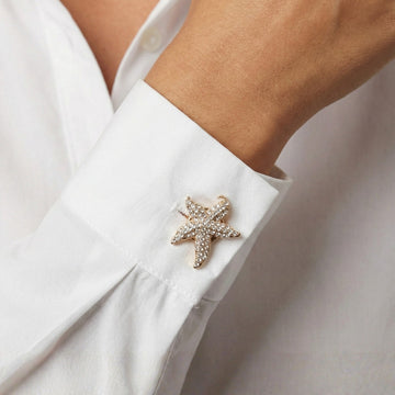 İnci Denizyıldızı Düğme Kapağı